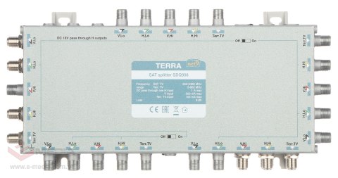 ROZGAŁĘŹNIK TV/SAT SDQ-908 TERRA