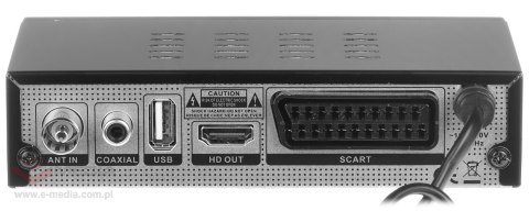 TUNER CYFROWY HD DVB-T/DVB-T2/DVB-C AX-LION-NS H.265/HEVC OPTICUM