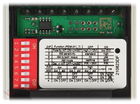 CZUJKA DUALNA MIKROFALA + PIR PDM-IXA12T Vanderbilt