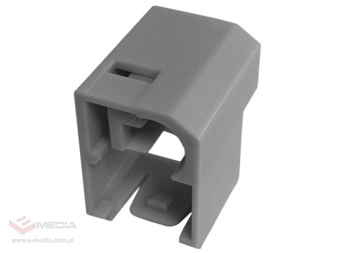 Blokada wtyku RJ45 przed nieautoryzowanym wypięciem, kolor szary ALANTEC