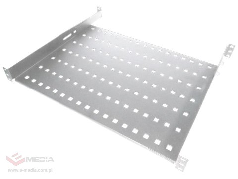 Półka stała 19" 1U głęb. 350mm, szary, 4 punkty mocowania ALANTEC