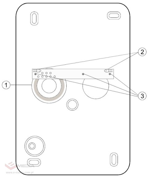 OPTYCZNY CZUJNIK SABOTAŻOWY SPL-TO SATEL