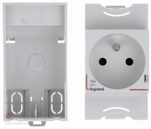 GNIAZDO POJEDYNCZE LE-004280 DIN TS-35 230 V 16 A LEGRAND