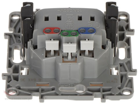 GNIAZDO POJEDYNCZE LE-664536 Niloe 230 V 16 A LEGRAND