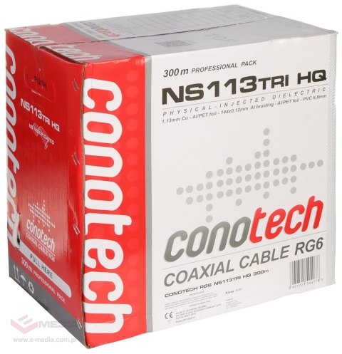 KABEL KONCENTRYCZNY NS113-TRISHIELD/300