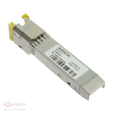 Arista SFP-1G-T XVR-00007-02 100/1000BASE-T SFP Copper Transceiver