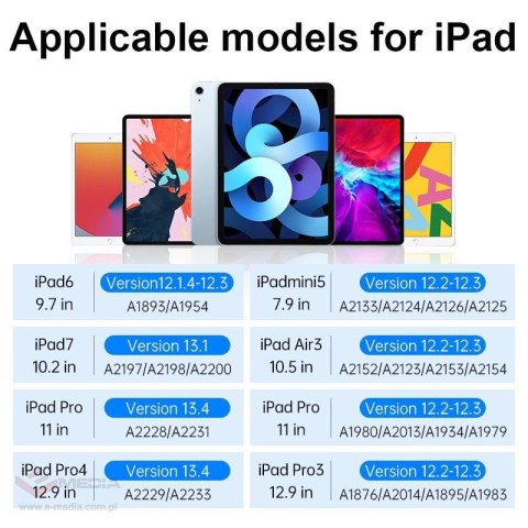 Choetech pojemnościowy rysik stylus pen do iPad (aktywny) biały (HG04)