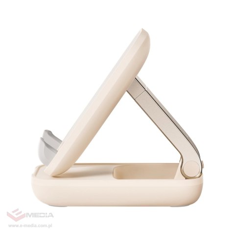 Regulowany stojak na telefon Baseus Seashell Series - różowy