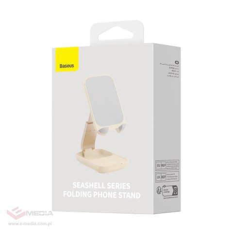 Regulowany stojak na telefon Baseus Seashell Series - różowy
