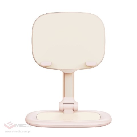 Regulowany stojak na tablet/telefon Baseus Seashell Series - różowy