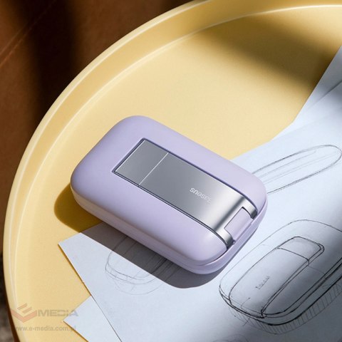 Regulowany stojak na telefon Baseus Seashell Series - czarny