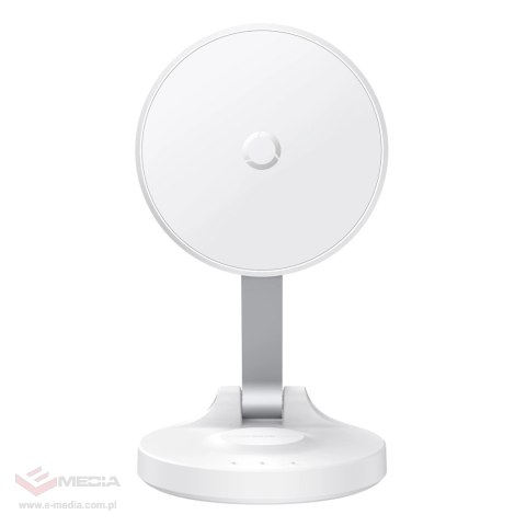 Uchwyt magnetyczny składany Baseus MagPro do telefonu - biały