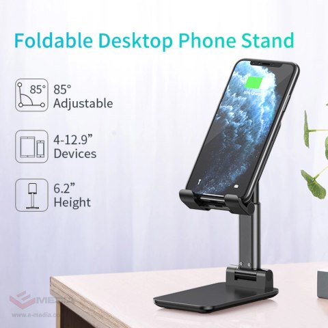 Stojak Choetech H88-BK składany na telefon lub tablet - czarny